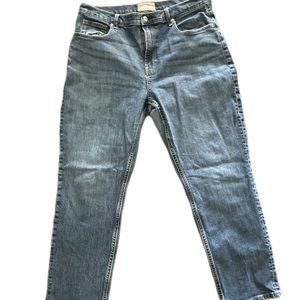 Everlane high rise jeans